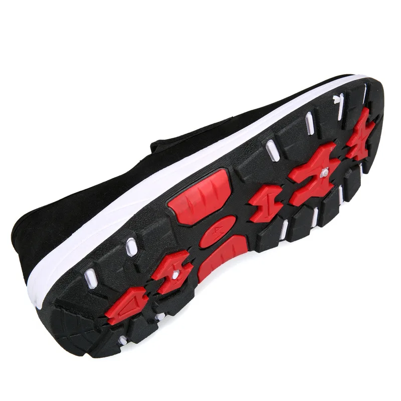 Новинка 2019 года Тканевая обувь Мужская традиционное ремесло толстая подошва без