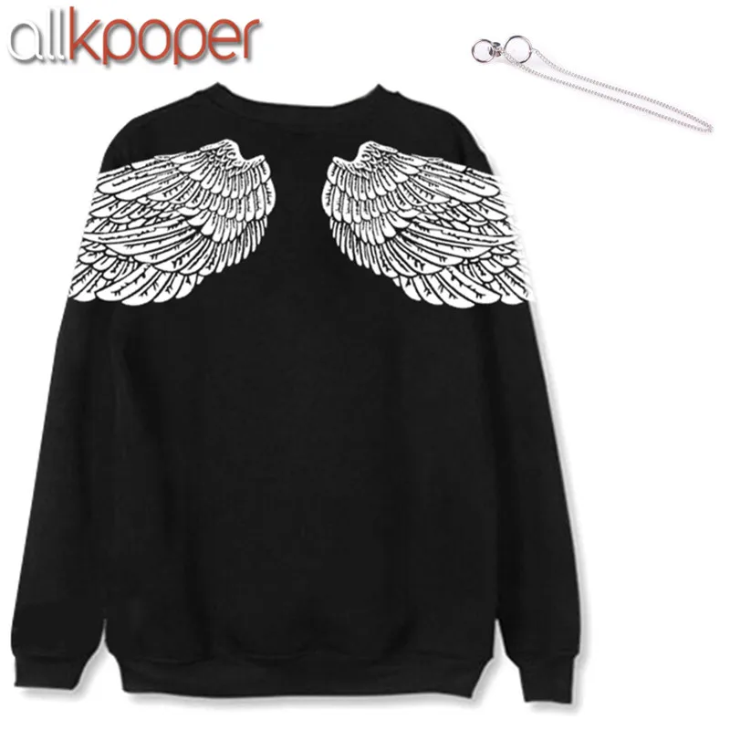 Allkpoper KPOP толстовка с капюшоном Bangtan толстовки для мальчиков свитер подарок(V Серьги Гвоздики(1 шт.) K-POP sudadera mujer
