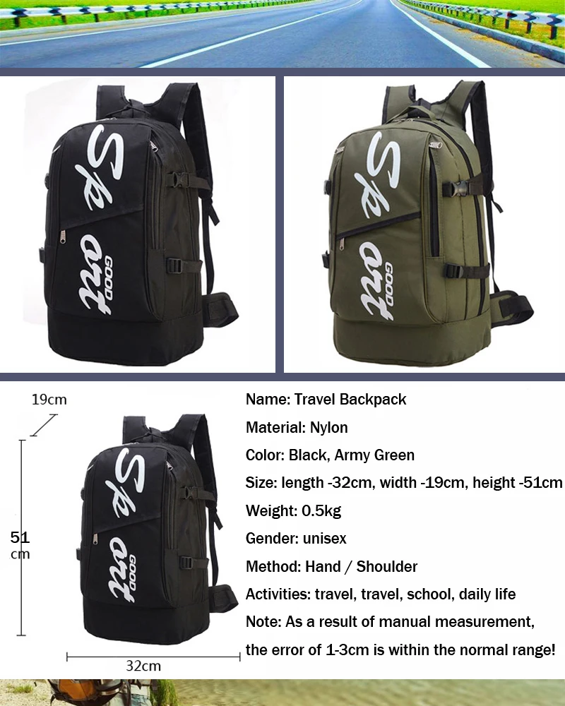 Fengtu 40L походные дорожные рюкзаки нейлоновые спортивные сумки для мужчин и женщин мягкая упаковочная сумка черная походная и походная рюкзаки