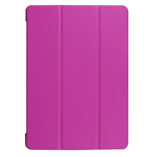purple Роскошный умный чехол, защитный для huawei MediaPad T3 AGS-L09 AGS-L03, 9,6 дюймов, кожаный чехол для планшета Honor Play Pad 2 9,6 - Цвет: purple