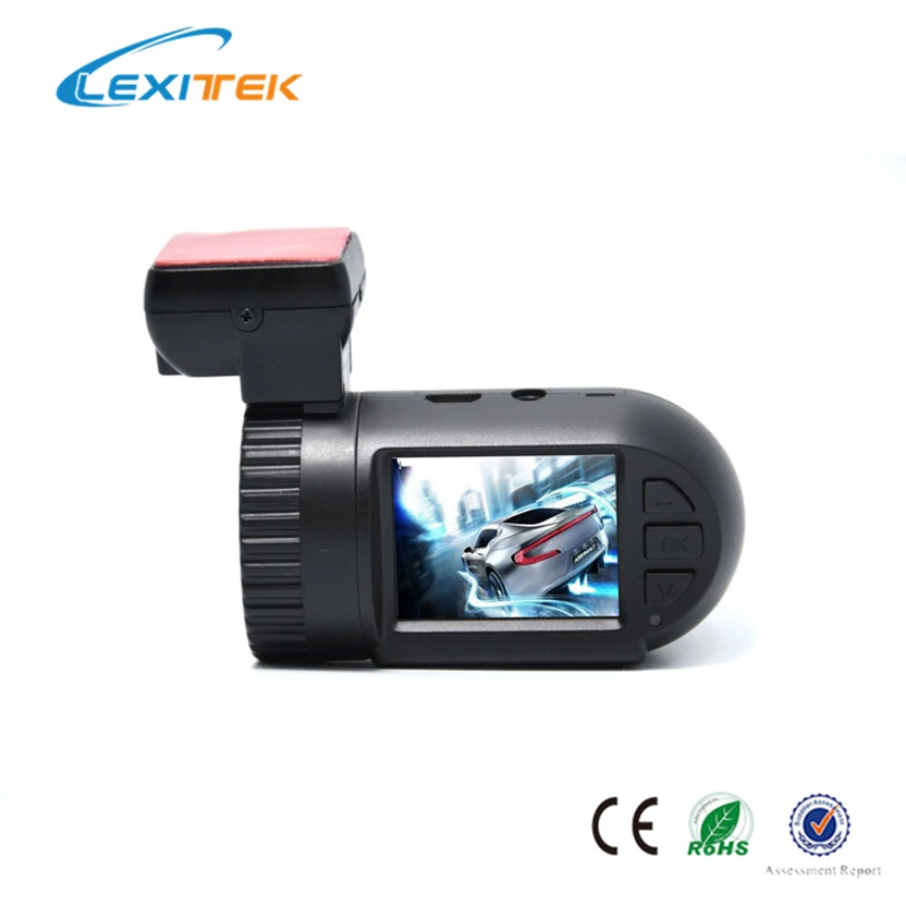 Lexitek мини 0805 Автомобильный видеорегистратор Камера Dash Cam камера черный ящик Ambarella