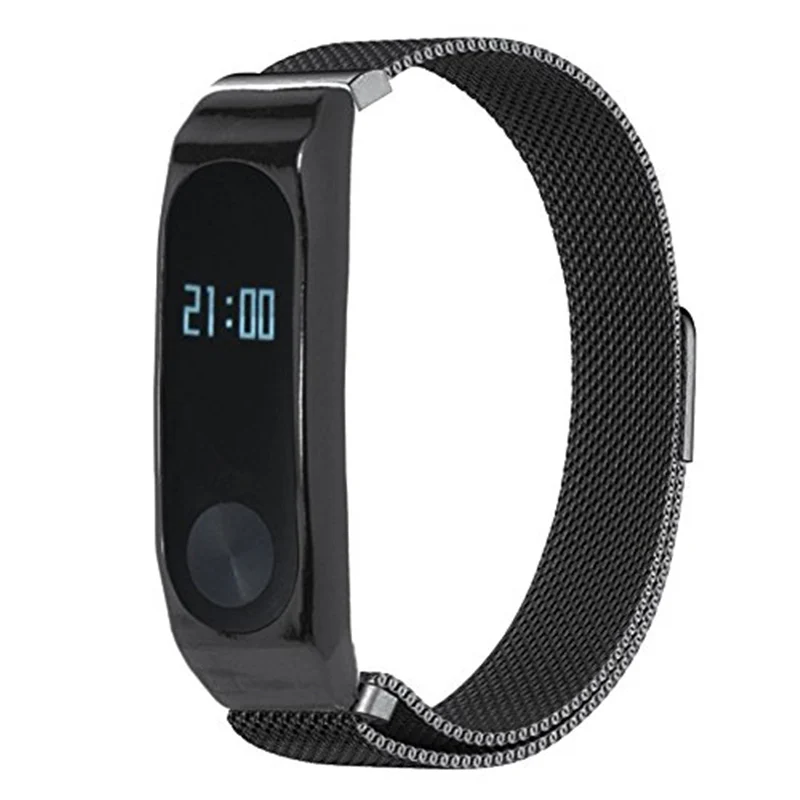 C2 Браслет mi Band 2 металлический ремешок для Xiaomi mi 2 браслет из нержавеющей стали без винтов Браслет mi Band 2 браслет Pulseira mi band 2 ремешок - Цвет ремешка: C2