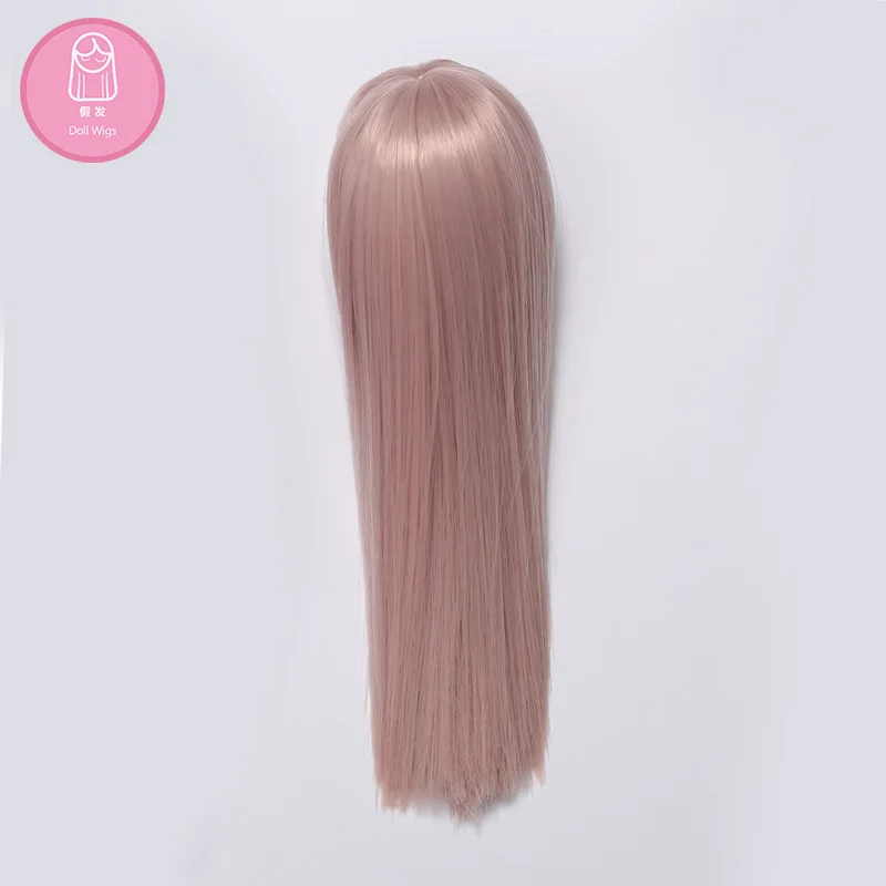 Парик для куклы bjd L8# Размер 4,5-6 дюймов 1/8 высокая температура натуральный прямой парик длинные волосы куклы bjd парики в Красота