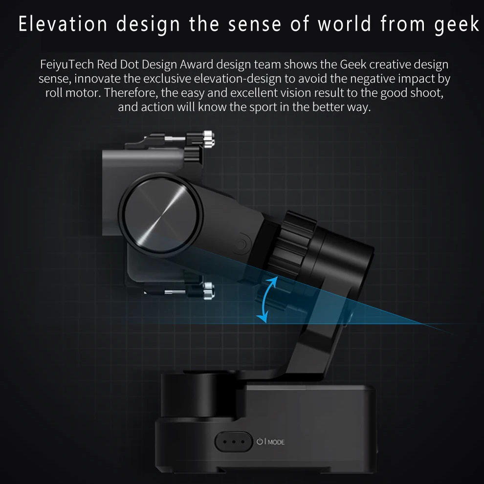 Feiyu Tech WG2X WG2 Водонепроницаемый 3 оси Gopro Gimbal переносной стабилизатор для Gopro Hero7/6/5 спортивной экшн-камеры Xiaomi Yi 4K SJCAM экшн Камера
