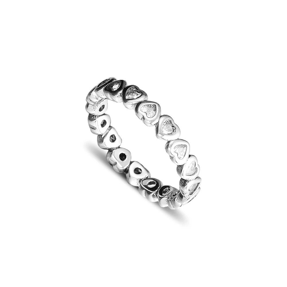 CKK кольцо Forever More кольца для мужчин и женщин Anillos Mujer Anel Bague Femme Свадебные обручальные ювелирные изделия из стерлингового серебра 925 пробы