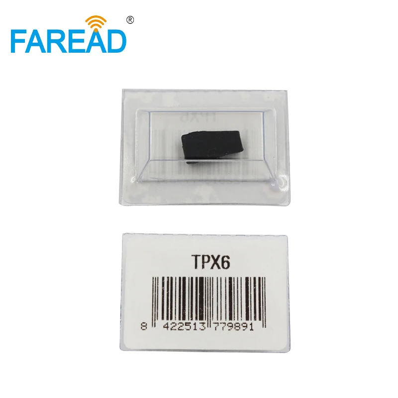 X10pcs чип для автомобильного транспондера TPX6 = TPX1 ( 4C ) + TPX2 (4D) керамический Карбон