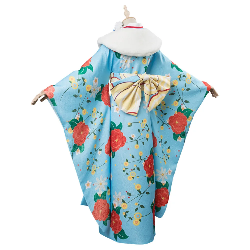 Fate Grand Order FGO Fujimaru Ritsuka кимоно костюм для косплея наряд новогодний торжественный на