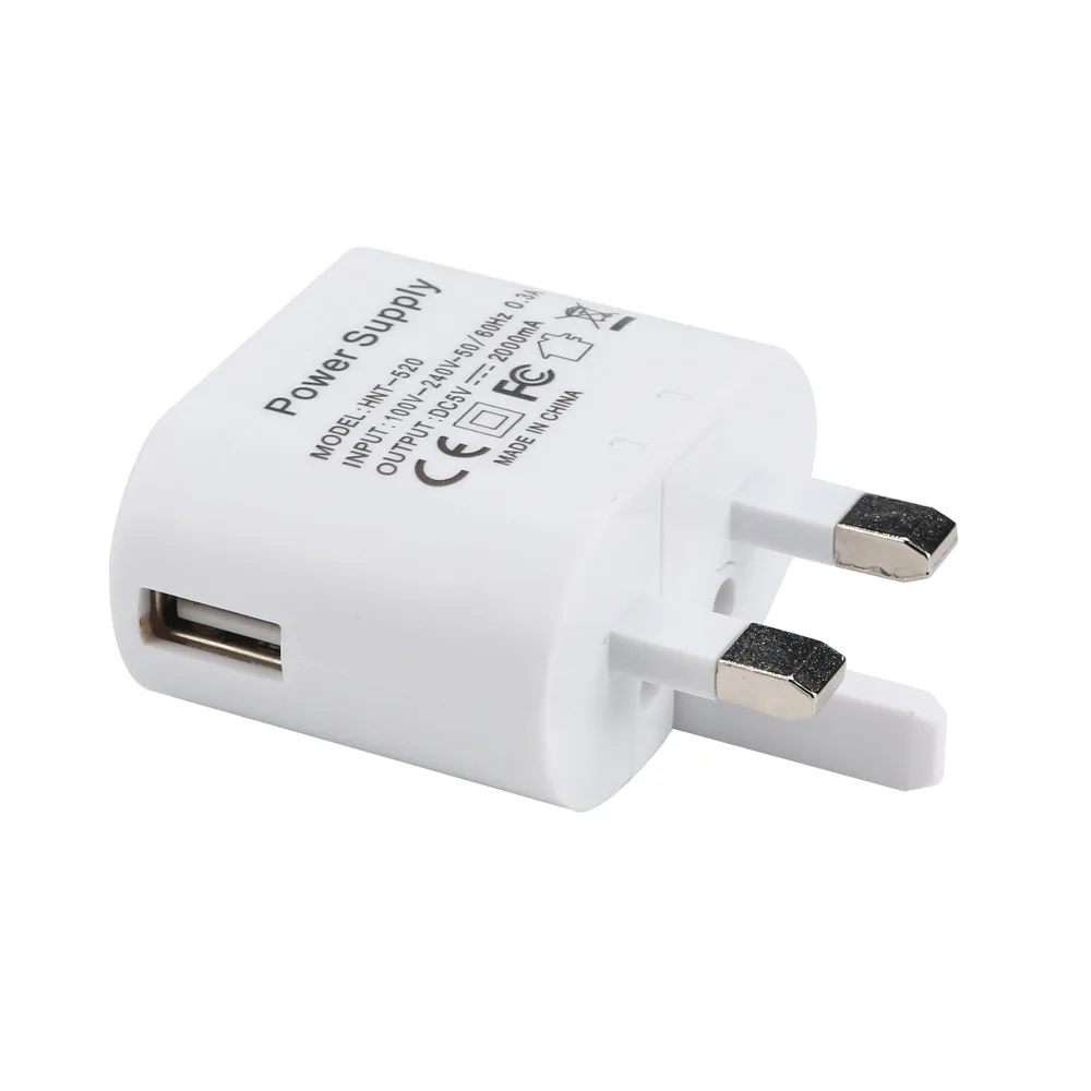 Горячая продажа складной дорожный 5V 2A AC зарядное устройство USB адаптер питания