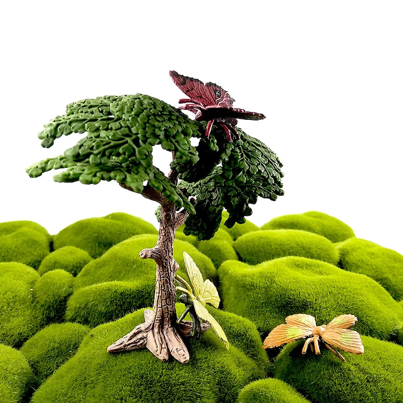 Искусственная Бабочка Насекомое фигурка животное модель домашний декор DIY