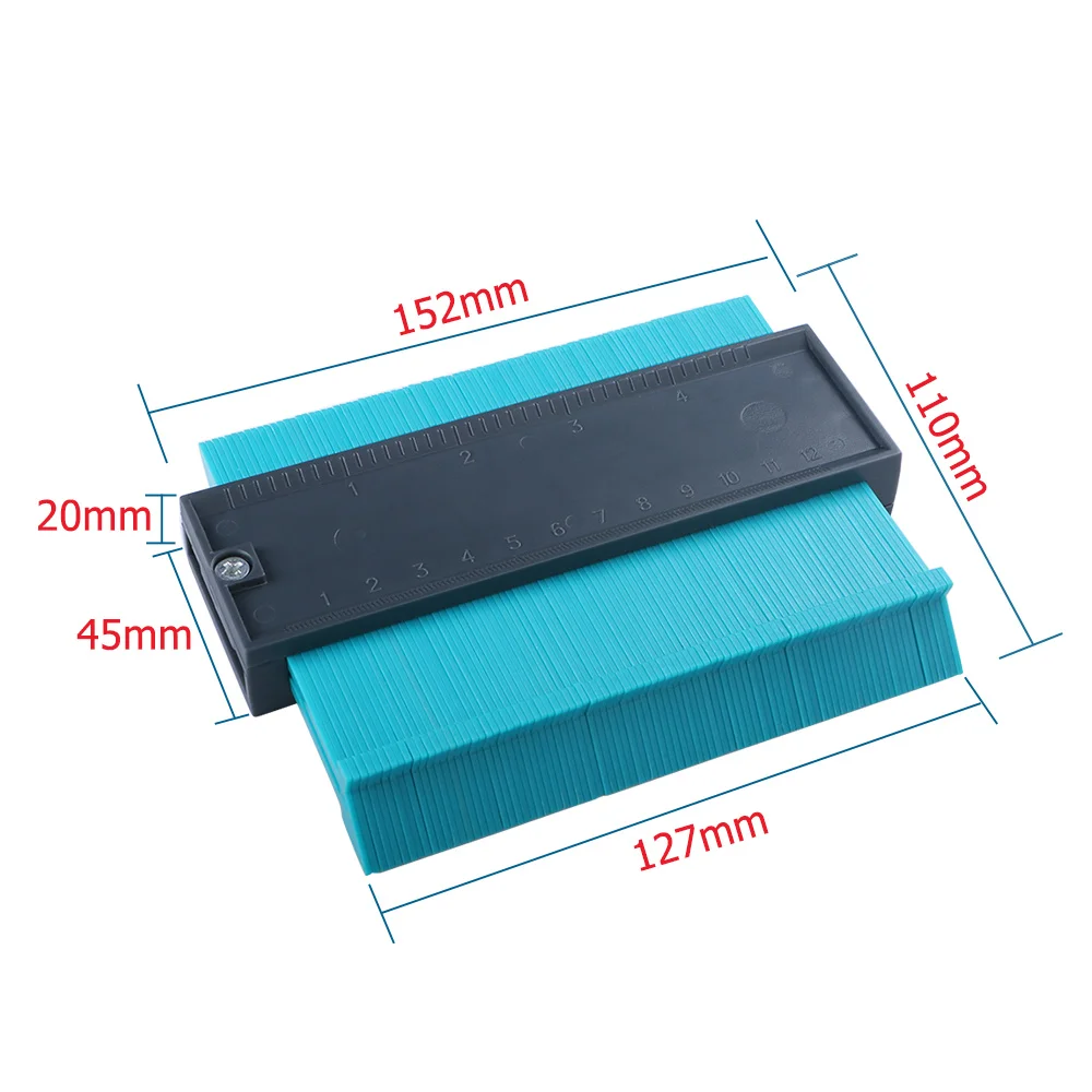 4 дюймовый нестандартный копировальный манометр для профиля из АБС пластика