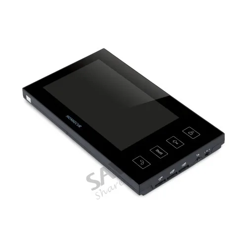 HOMSECUR 7&quot Wired Hands-free Video&ampAudio Smart Doorbell+LCD Color Screen TC011-W Camera + TM704-B Monitor | Безопасность и
