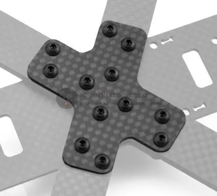 Новейший DIY мини дрон FPV QAV R крест гоночный квадрокоптер 180 мм/220 мм рамка из