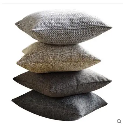 Плотная тканевая льняная наволочка для дивана большая гостиной домашней кровати