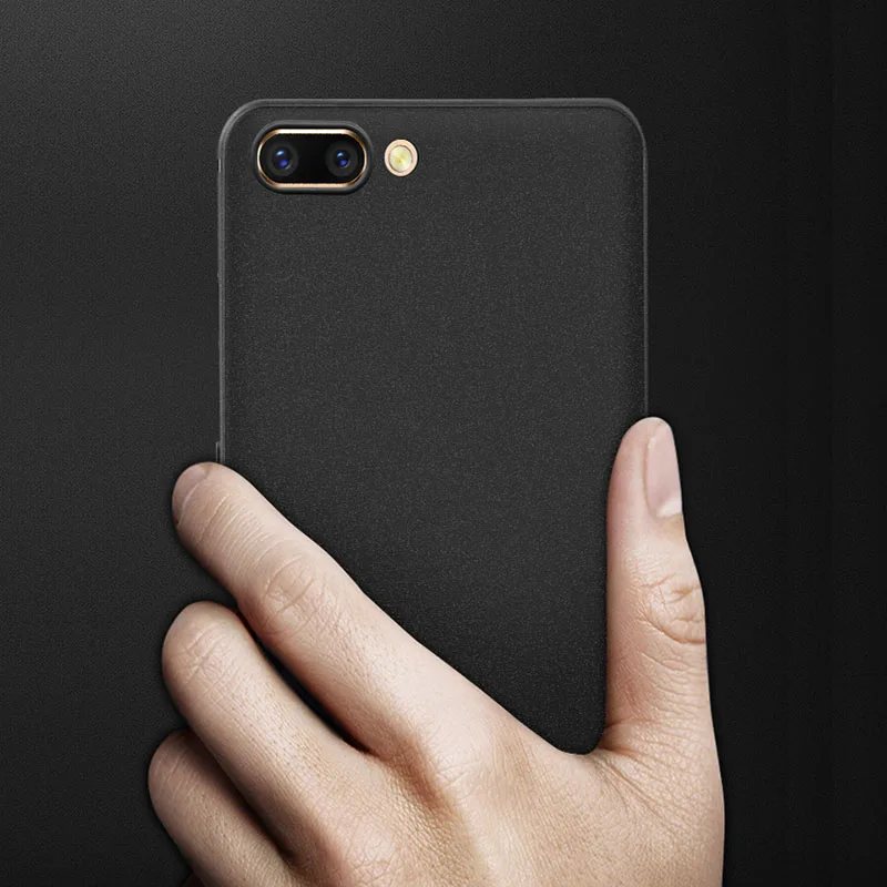 Для Huawei P8 P9 Lite 2017 ударопрочный тонкий матовый резиновый чехол из песчаника для P10