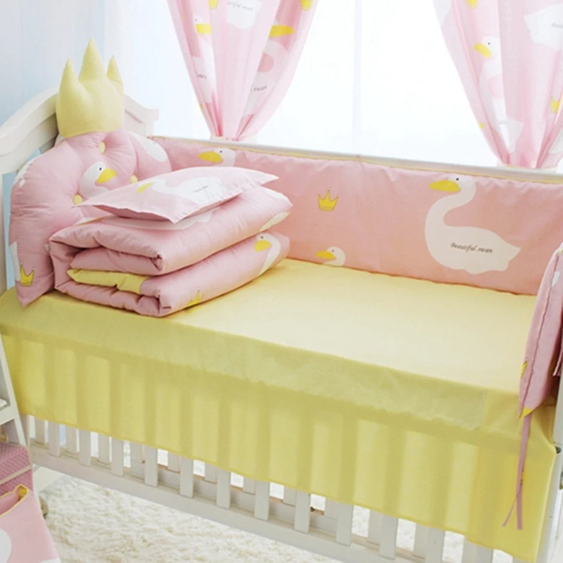 Комплект детского постельного белья из 4 10 предметов|baby girl bedding set|baby quilt setbedding set |