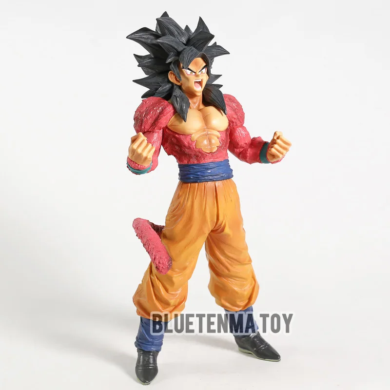 Жемчуг дракона GT супер мастер звезды кусок Супер Saiyan 4 Гоку фигурка героя сон Gokou SSJ4 щетка ПВХ Коллекционная модель игрушки