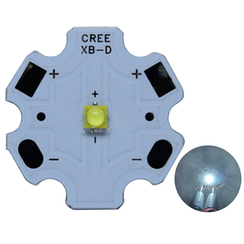 10pcs 3W Nation Star 2525 SMD High Power LED diode Chip light emitter Cool White Warm White instead of CREE 2525 XB-D XBD led