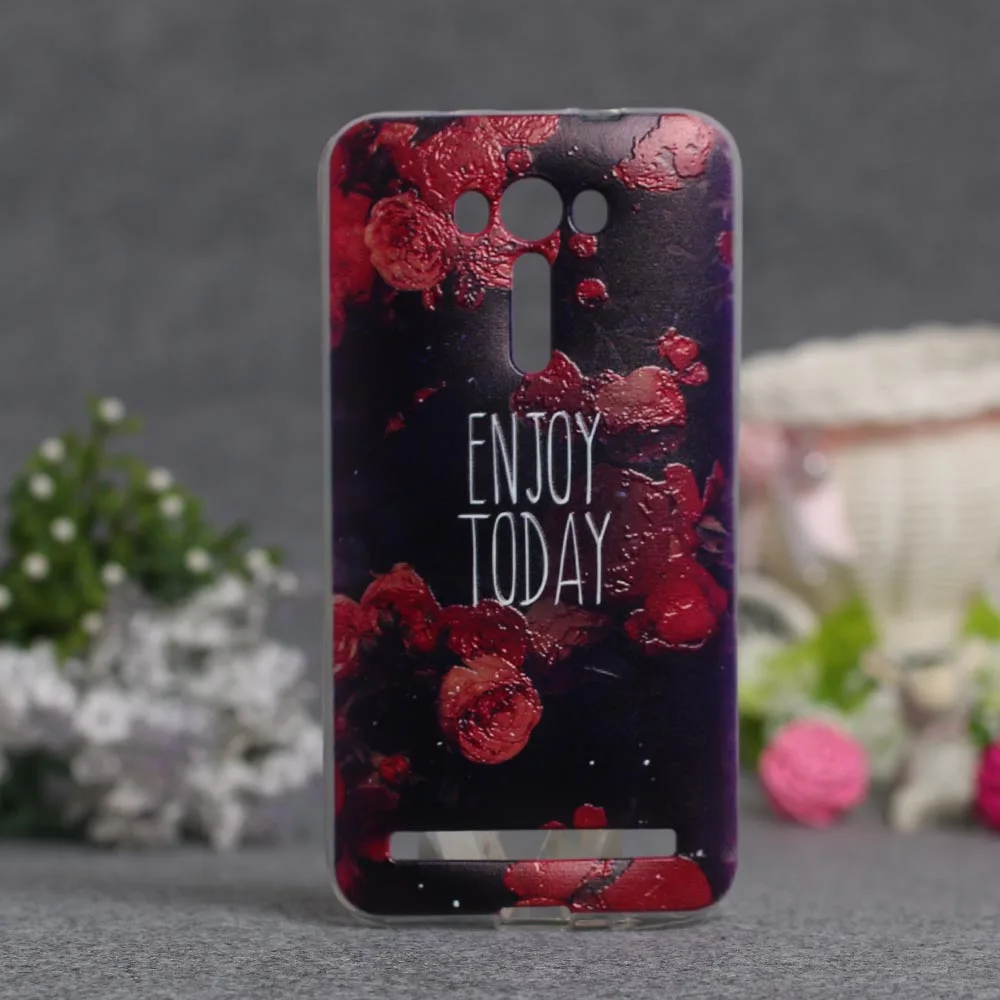 Роскошный мобильный телефон Asus Zenfone 2 Laser ZE550KL ZE551KL силиконовый чехол-накладка для