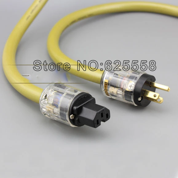 Hifi аудио кабель питания Медь США Шнур Кабель P 029 разъем для HIFI Сетевой питания|power