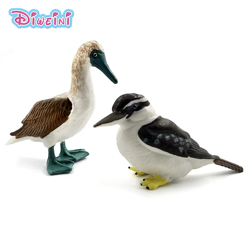 Моделирование лес Kookaburra Gannet one piece птица фигурка животного модель пластиковые