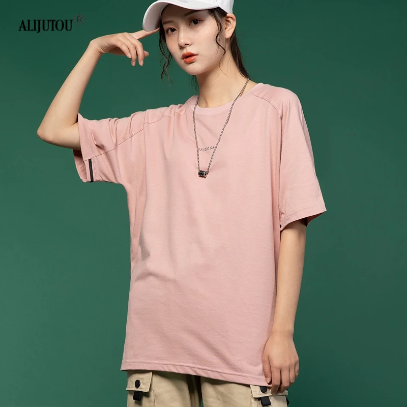 2019 корейский стиль футболка Для женщин Повседневное милых щеночков Футболка с