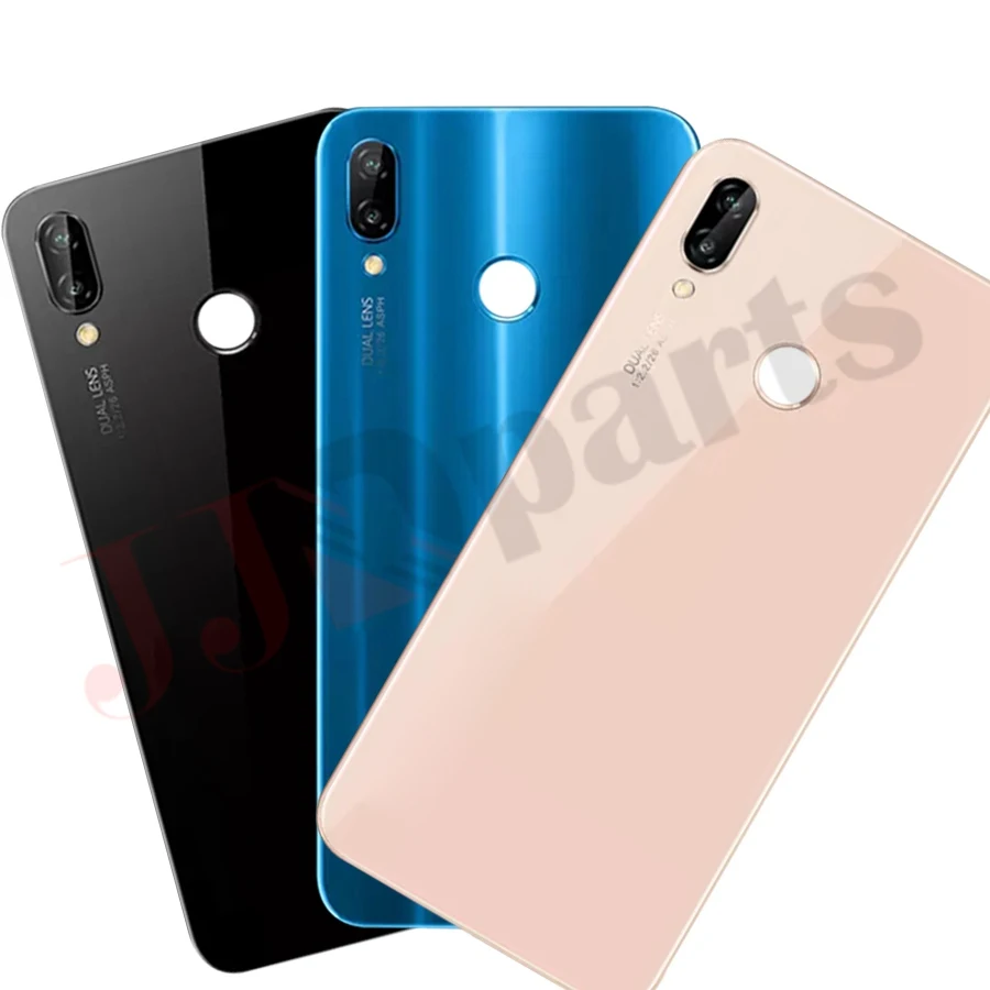 Чехол на заднюю дверь huawei p20 lite для задней панели huawei p20 lite Nova 3e, заднее стекло с крышкой для объектива камеры, замена p20 lite