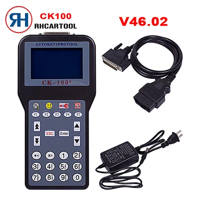 OBD2 ck100 ключ программист v46,02 SBB транспондер ключ новейшего поколения ck100 ключ pro мульти-бренды автомобиля и многоязычный - Цвет: CK100 v46.02