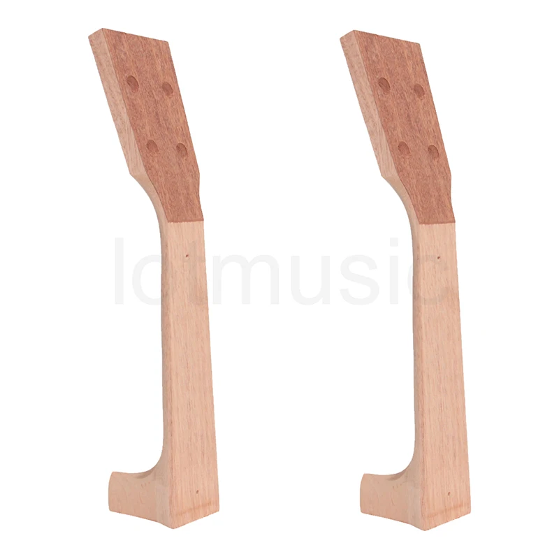 

Soprano Ukulele Neck for 21 Inch Ukelele Uke Hawaii Guitar Parts Luthier Diy Sapele Veneer Pack of 2