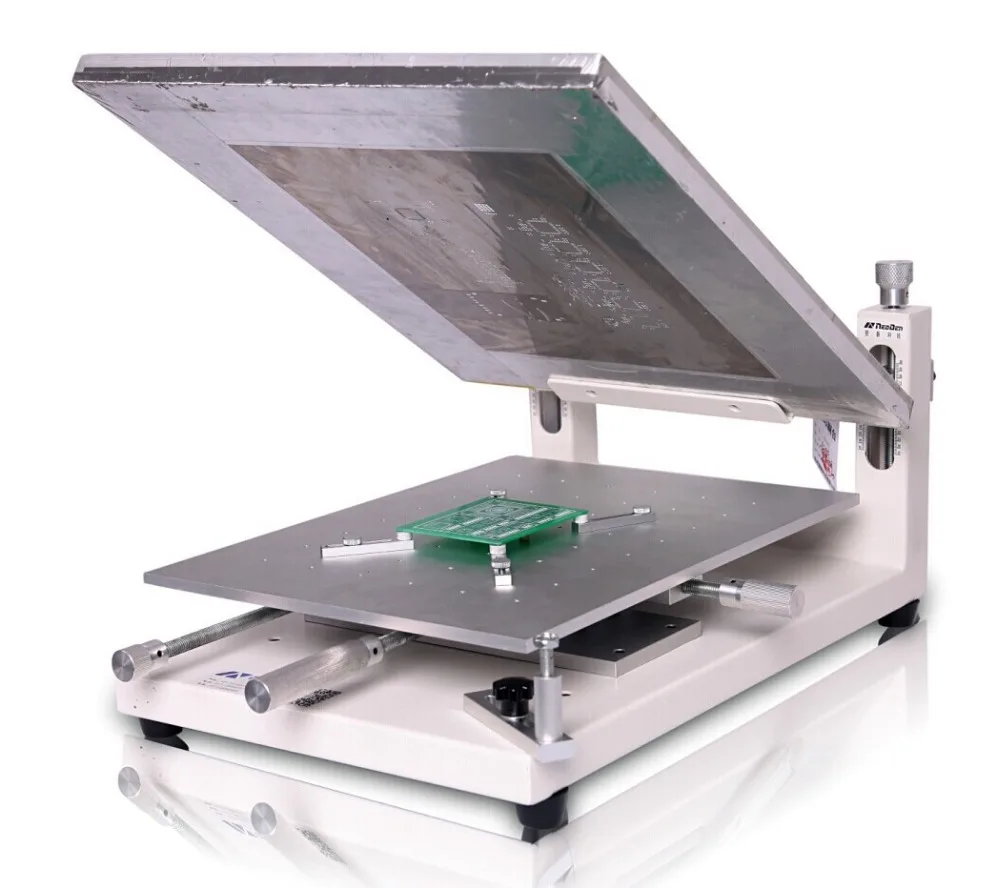 Печатная плата трафаретная рамка поддержка пневматического типа для 300*400 мм