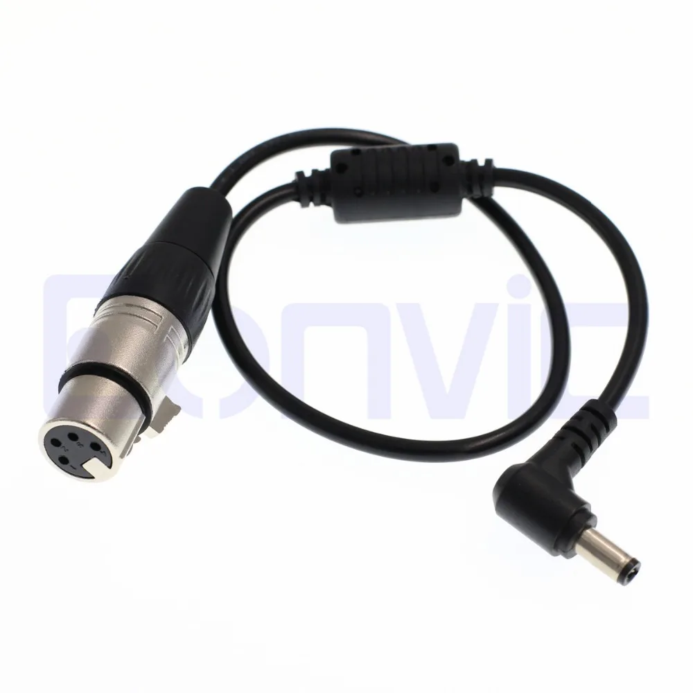 Eonvic прямоугольный адаптер постоянного тока на 4pin XLR кабель питания для BMCC Blackmagic