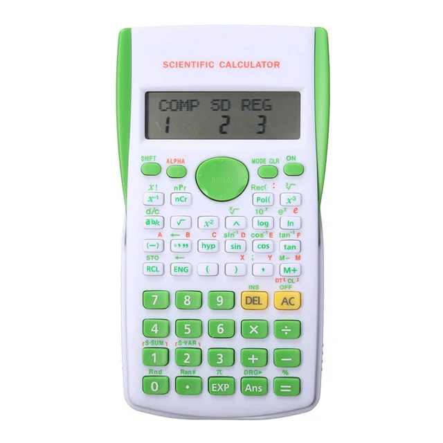 Научный калькулятор портативный электронный Calculadora Cientifica студенческие функциональные принадлежности 12 цифровой счетчик офис