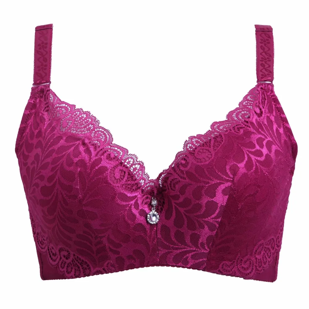 Женский кружевной бюстгальтер с чашкой пуш ап Размеры 75 80 85 90 95|large cup bras|bra forbra up |