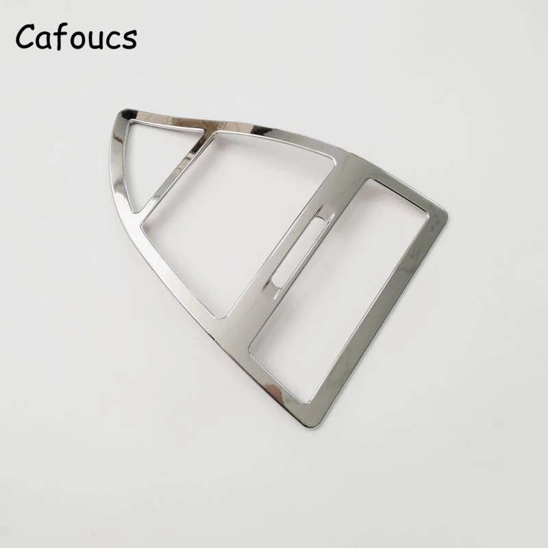 Наклейка Cafoucs для Citroen C4 хромированная рамка воздуховыпускного отверстия