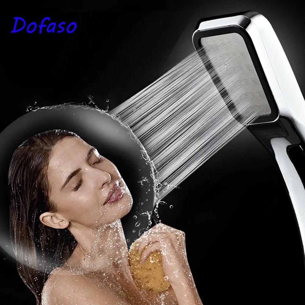 Dofaso водосберегающая насадка для душа с 300 отверстиями хромированная высокого