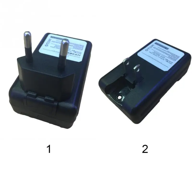 ЕС PLUG Универсальное зарядное устройство ЖК-экран индикатора сотового телефона USB зарядное устройство для samsung зарядное устройство