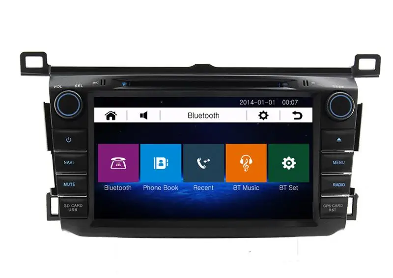 8 дюймов Автомобильный dvd плеер с GPS (опционально) аудио Радио стерео USB/SD AUX BT/TV