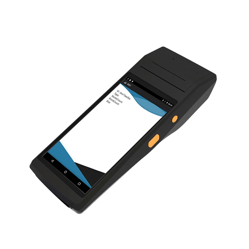 Беспроводной многофункциональный игровой pos терминал для android 4G/nfc NFC POS PDA|Сканеры|