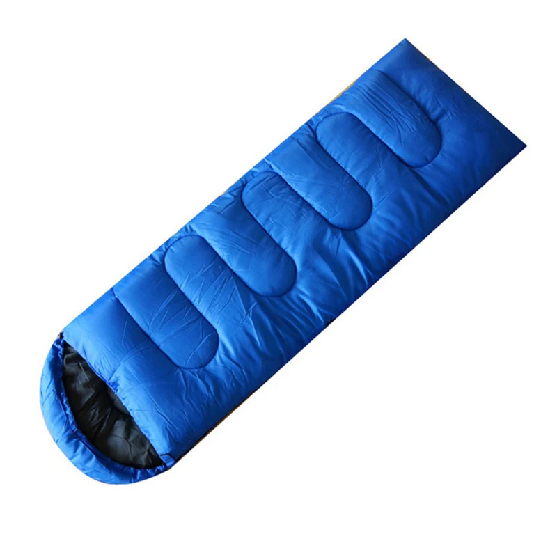 

Outdoor Portable Ultra Light Travel Sleeping Bag Waterproof Hooded Envelope Cotton Camping Sleeping Bag