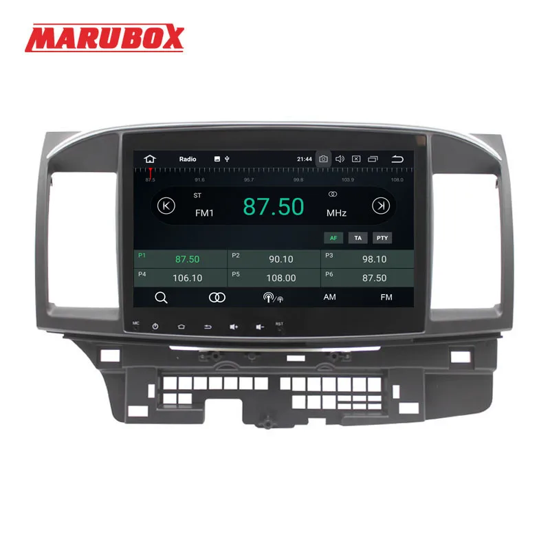 MARUBOX головное устройство 1Din 4G ram 1" Android 9,0 для Mitsubishi Lancer 2006- стерео радио gps Navi автомобильный мультимедийный плеер 716PX5