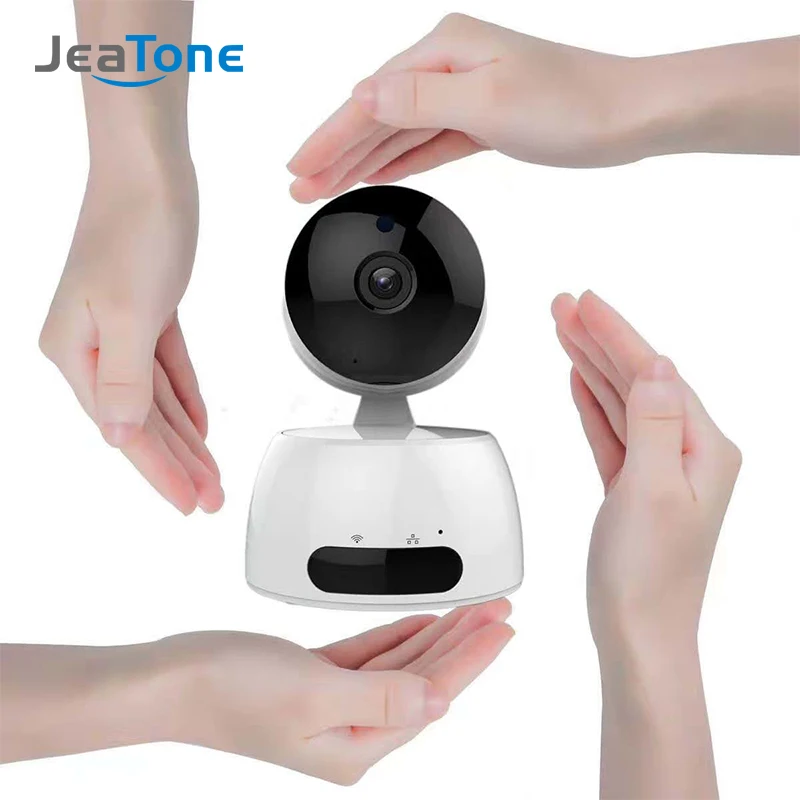 JeaTone WIFI IP камера безопасности 720P 1.0MP Беспроводная HD система камер домашней с