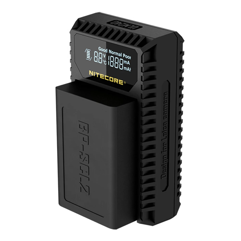 Оригинальное зарядное устройство Nitecore ULM240 USB Tarvel для Leica BP SCL2 M (Typ 262) 246) 240) P M240P
