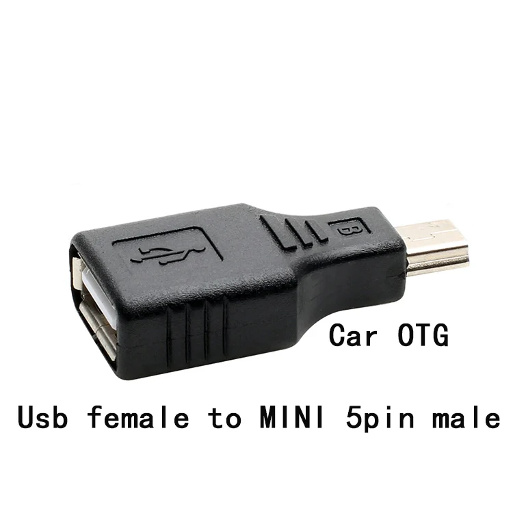 Авто OTG линия U диск адаптер кабель USB Женский в Т-порт T тип автомобиля MP3 mini5p |