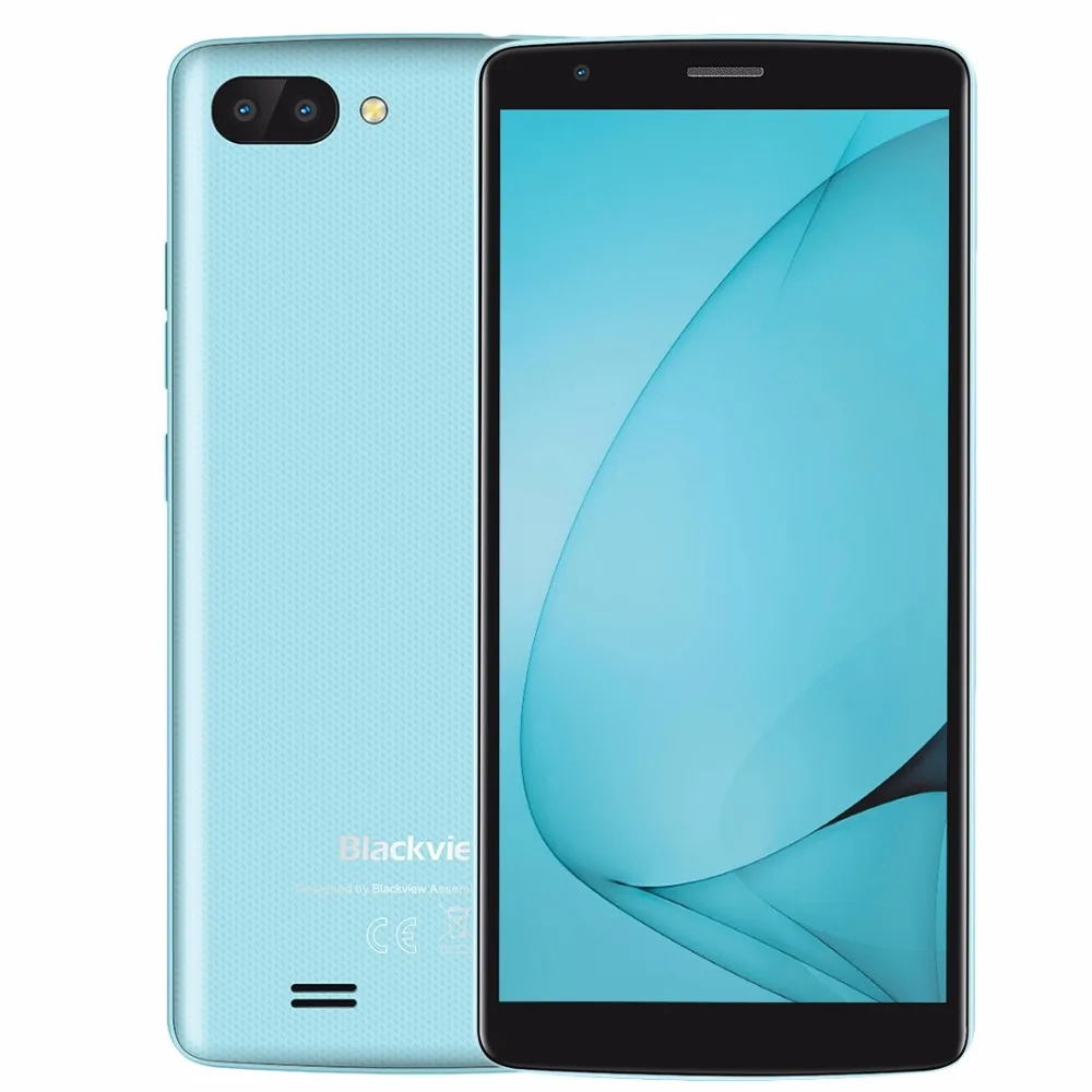 Blackview A20 смартфон с 5 дюймовым дисплеем четырёхъядерным процессором ОЗУ 1 ГБ ПЗУ 8