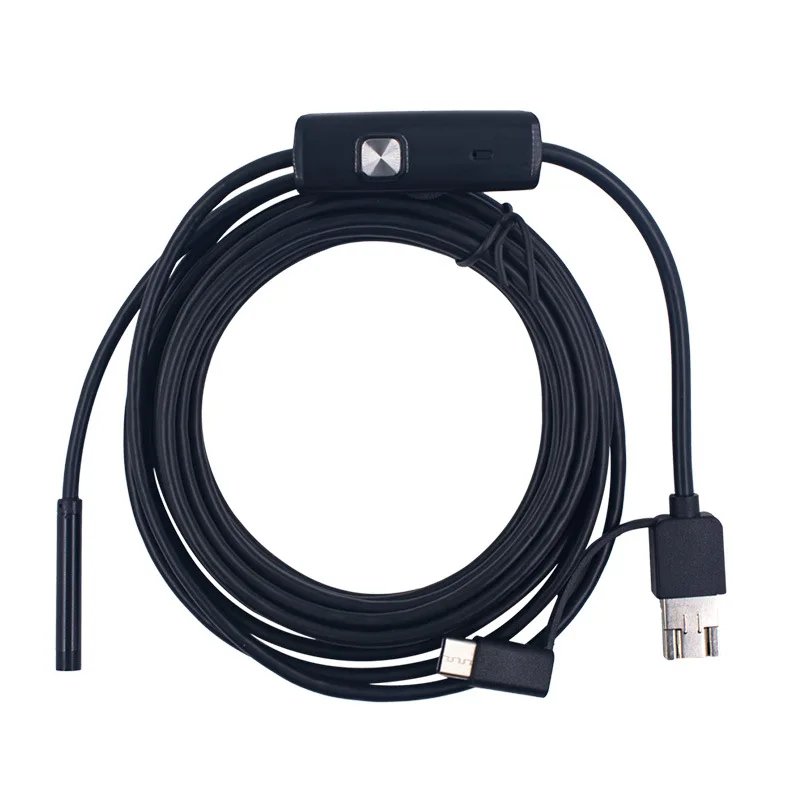 Эндоскоп для смартфонов эндоскоп Android камера 5 мм осмотра IP67 водонепроницаемая