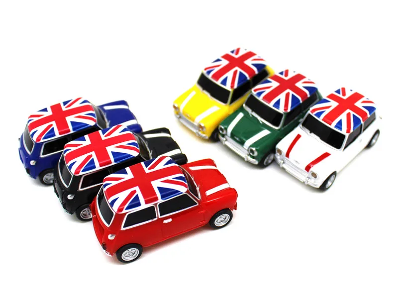 Горячая Распродажа креативный U диск милый автомобильный pendrive 4 ГБ 8 16 32 pen drive Mini