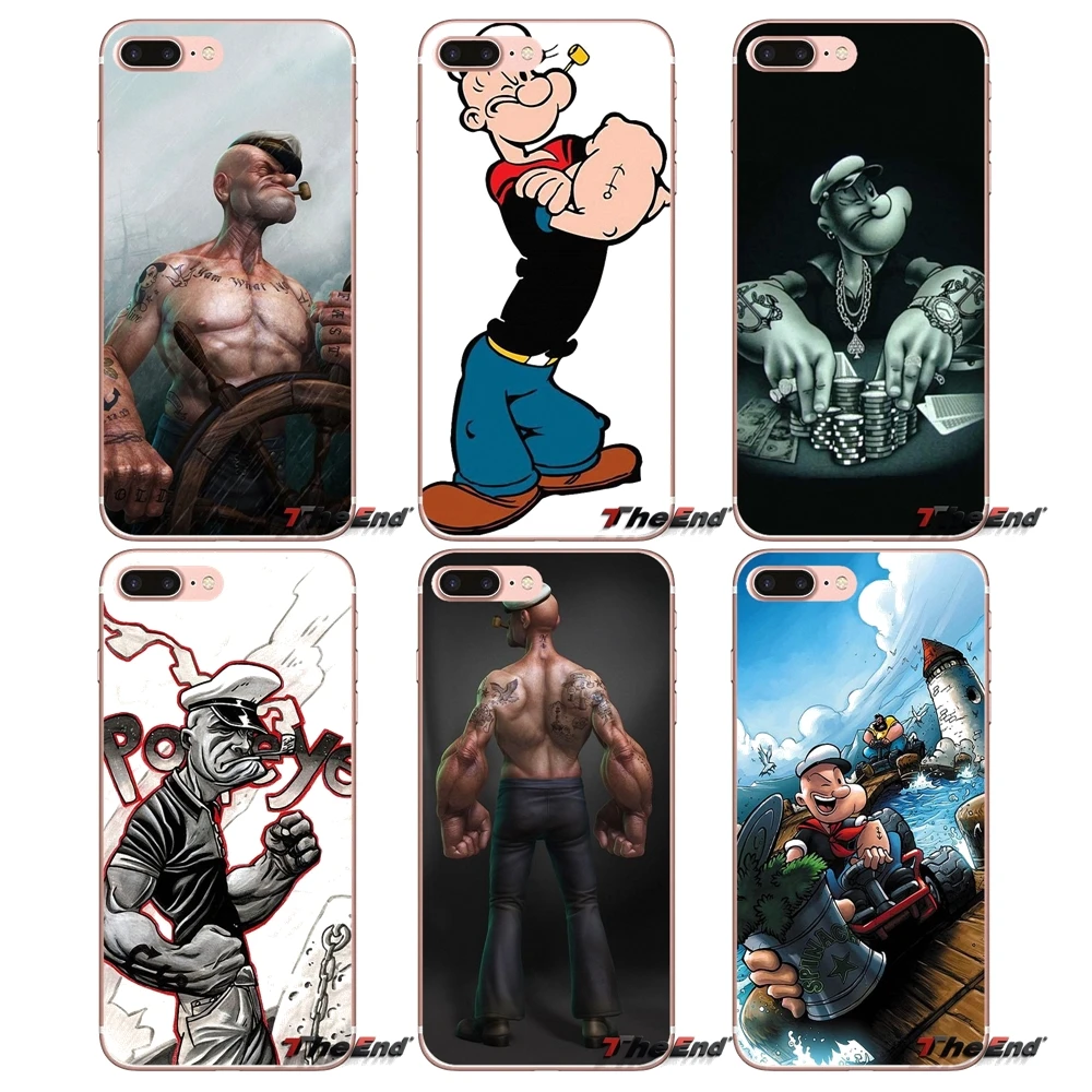 Силиконовый чехол для телефона Xiaomi Redmi 4 3 3S Pro Mi3 Mi4 Mi4i Mi4C Mi5 Mi5S Mi Max Note 2 Anime popeye poker |