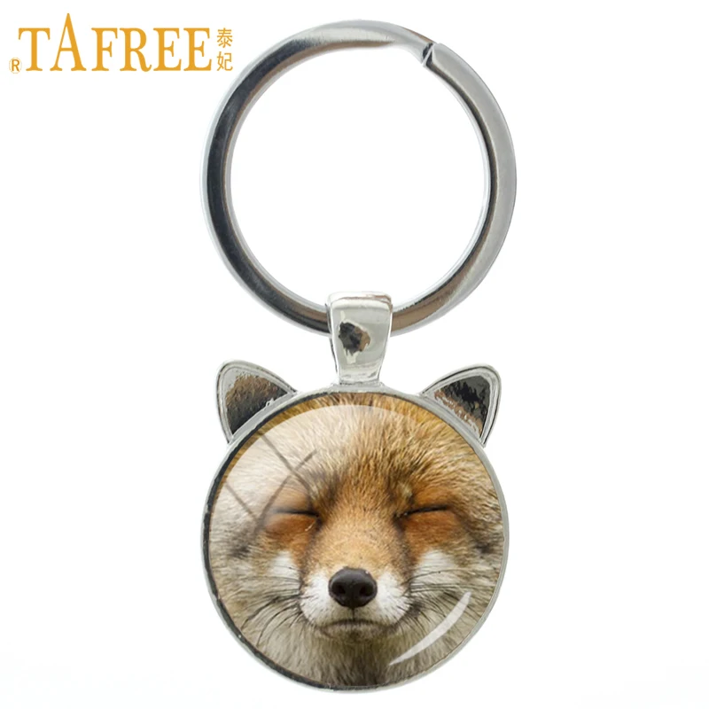 Новинка 2018 брелок TAFREE в виде лисы милый животного кольцо держатель модный милые