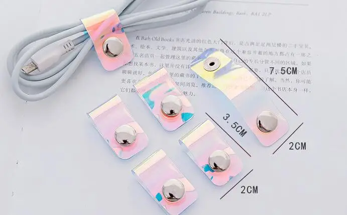 Портативный шнур с USB кабелем чехол из ПВХ для наушников корейский провод