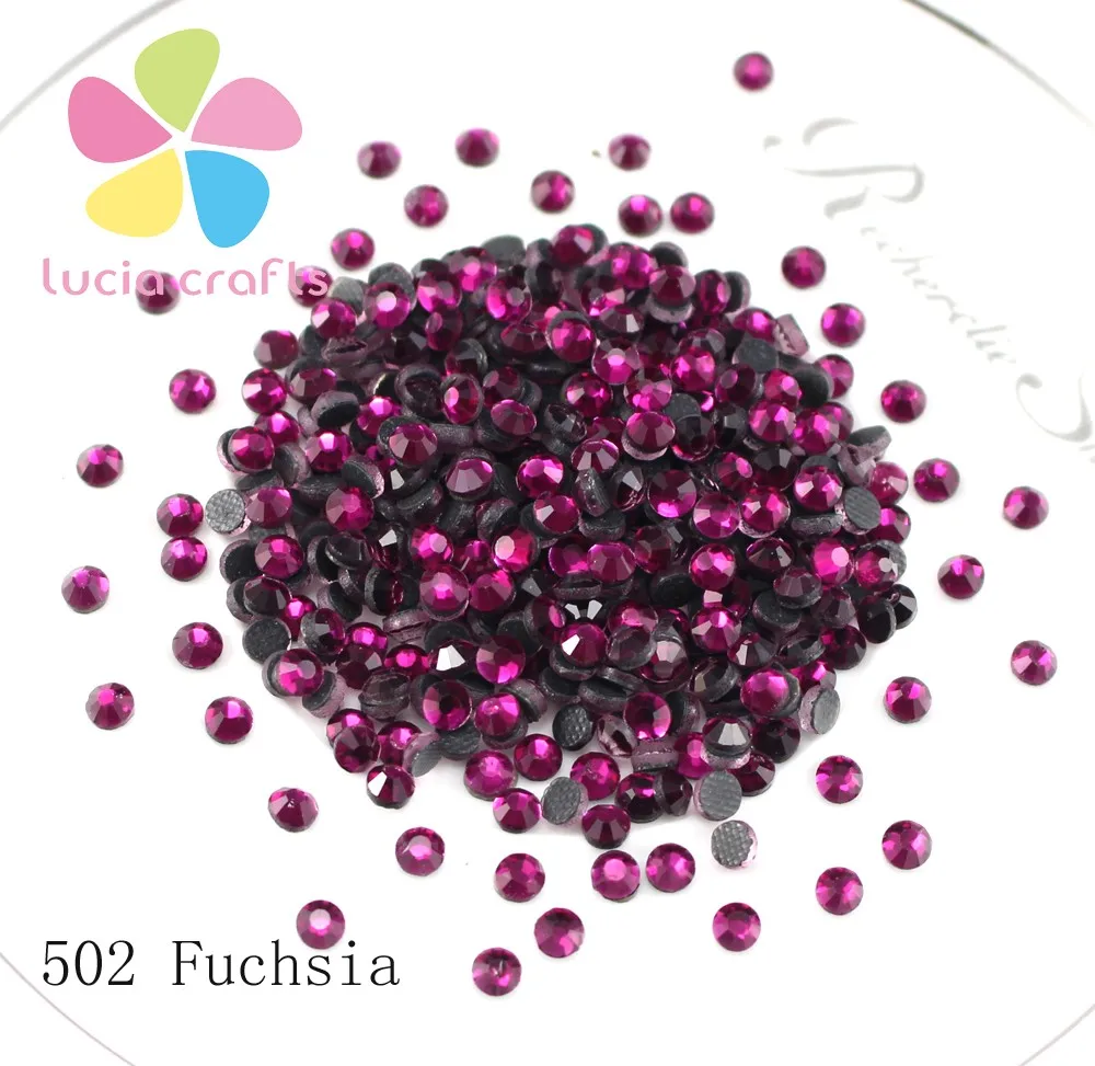Lucia crafts SS20 5 мм разноцветные варианты стеклянные стразы горячей фиксации камней 288 шт./пакет G0102