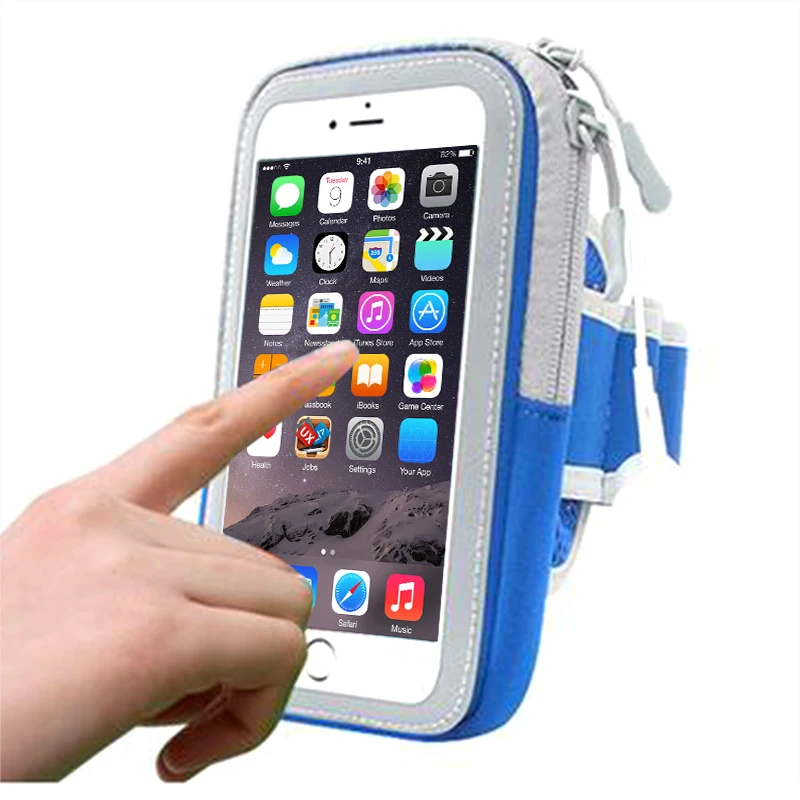 HOTR Running Sport Armband Case Arm Band Pouch Bag Full Cover Universal for iphone X 8 7 6 plus | Мобильные телефоны и